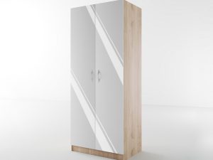 Гардероб двукрилен City 1007